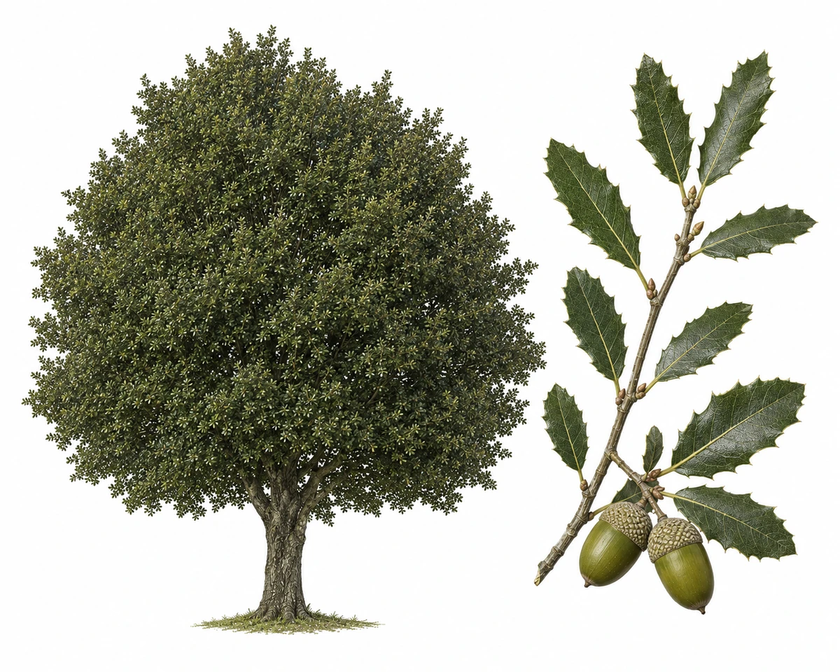 Chene vert